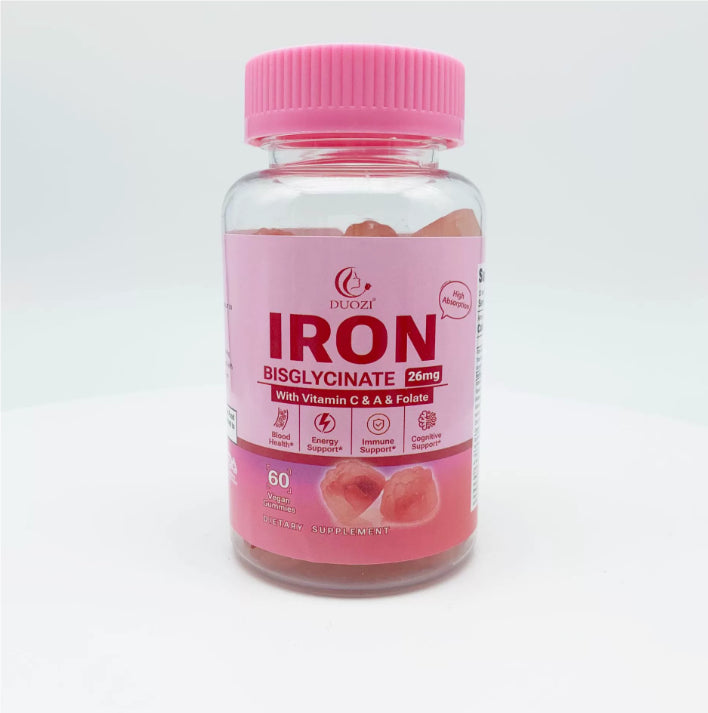 Calcium Iron And Zinc Nutritional Supplement Gummies