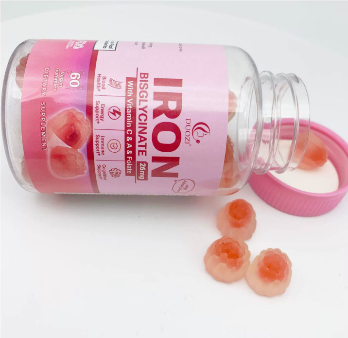 Calcium Iron And Zinc Nutritional Supplement Gummies